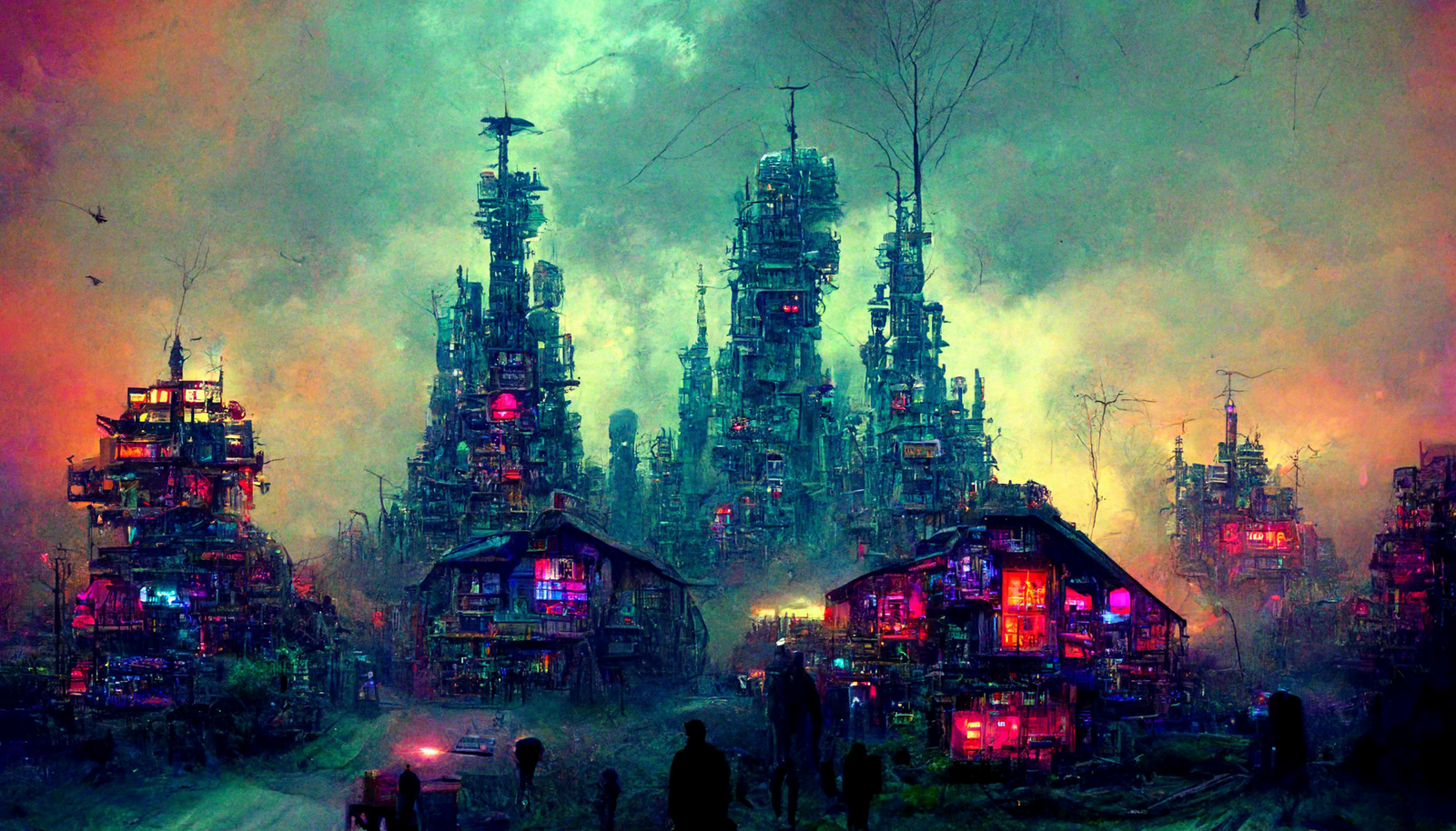 Cyberpunk Village pt.3 Cyberpunk Village pt.3