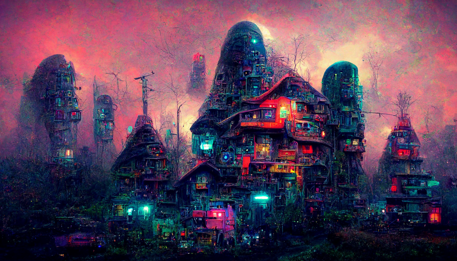 Cyberpunk Village pt.2 Cyberpunk Village pt.2